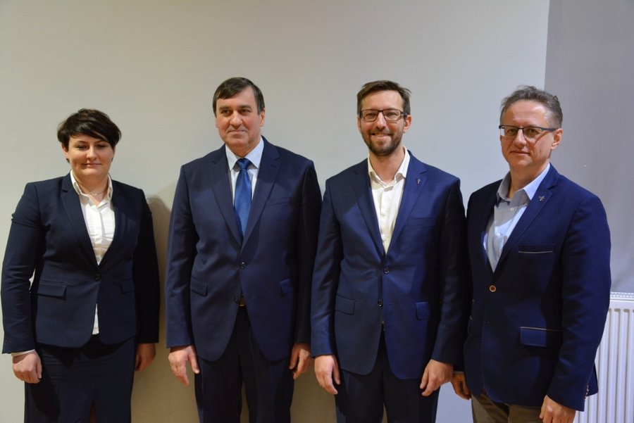 Kinga Czarnecka, Piotr Ruszkiewicz, Maciej Kasprzak, Przemysław Korbik. Fot. H. Danel 