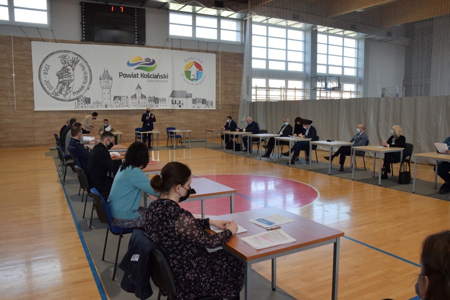 Podczas spotkania rozmawiano o lokalizacji Punktu Szczepień Masowych