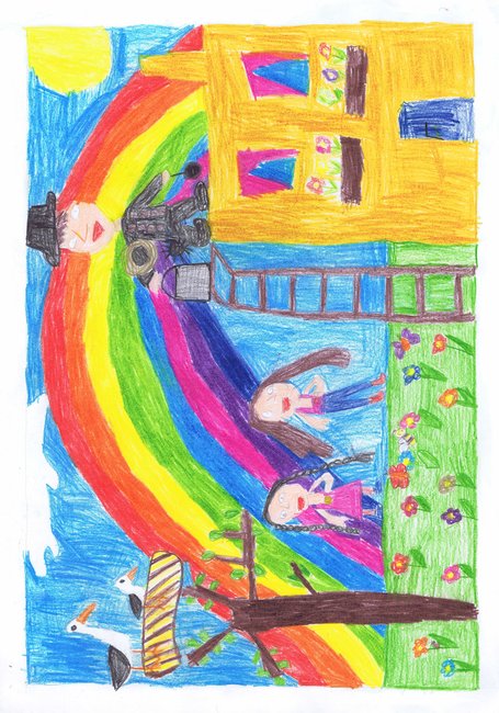 Kominiarz przynosi szczęście - 1 miejsce Nikola Kubiak, lat 6