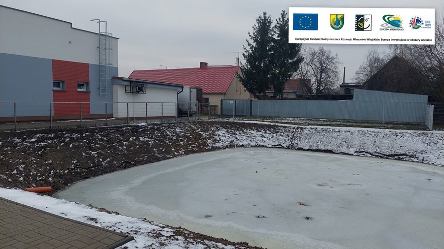 Staw w Starym Luboszu po rewitalizacji.