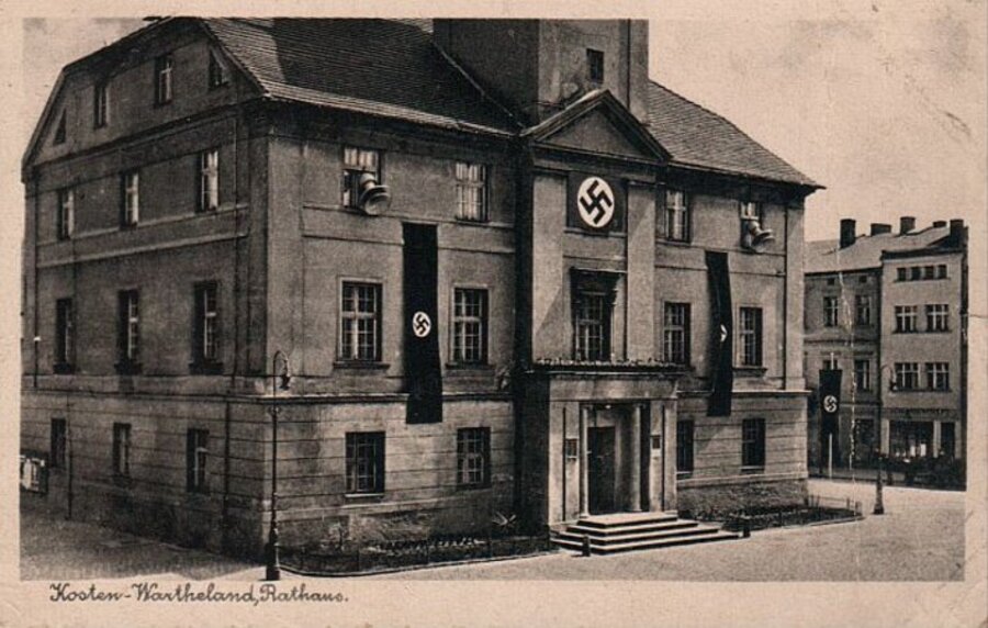 Rynek podczas okupacji 