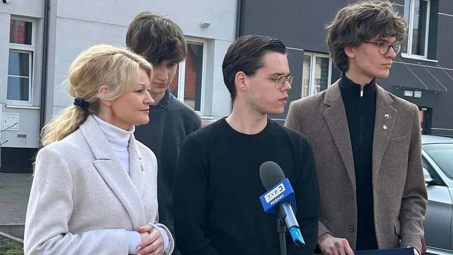 Briefing odbył się przed KPP w Kościanie w środę, 12 marca.