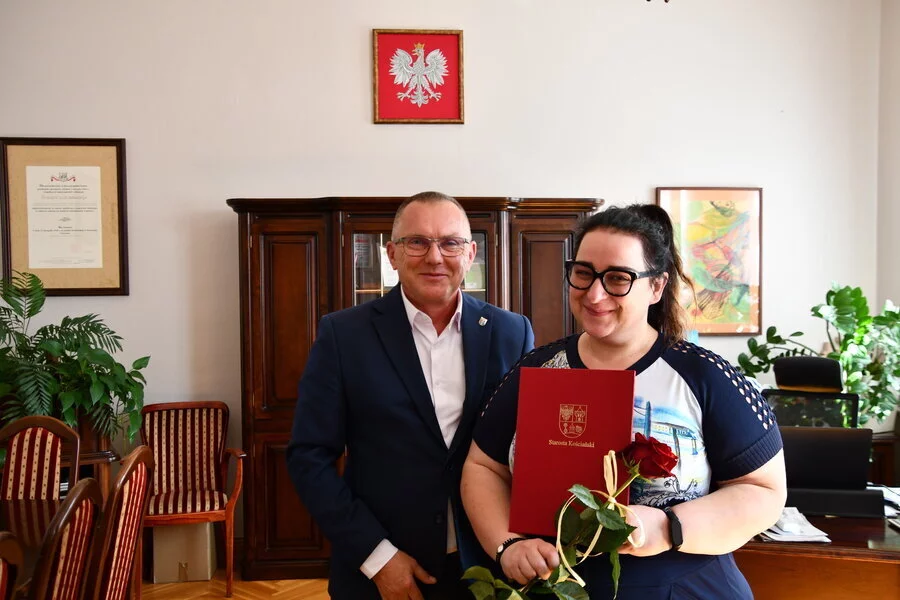 Uroczystość w starostwie powiatowym