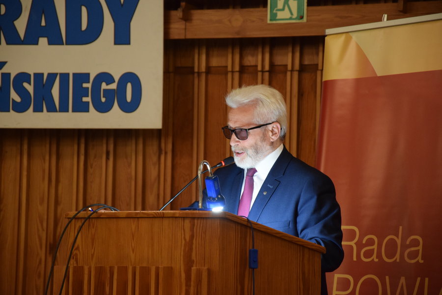 Projekt przedstawił starosta Henryk Bartoszewski