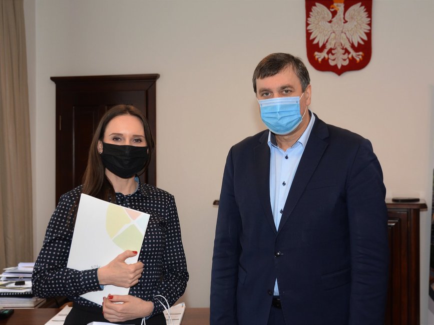 Ewelina Knoska-Piechocka i Piotr Ruszkiewicz