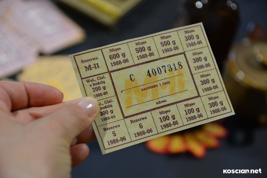 Kartka na mięso. Fot. KOK