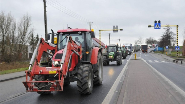 Kolejny protest rolników