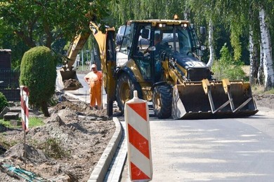 Remontują drogę Gorzyczki - Nowy Gołębin – Donatowo