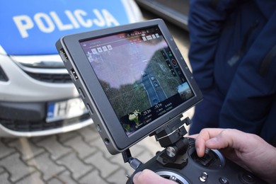 Policyjny dron nad powiatem. Ujawniono 21 wykroczeń 