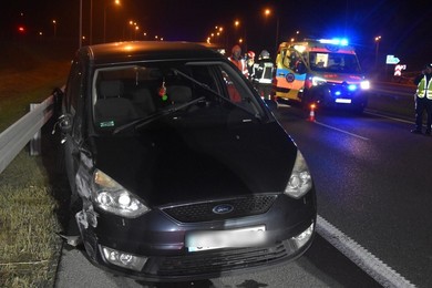 Stracił przytomność podczas jazdy