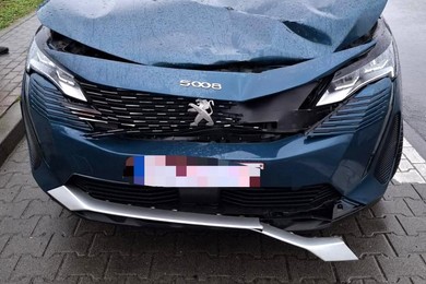 Potrącił pieszą na przejściu