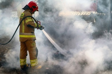 Kolejny pożar w zakładzie recyklingu 