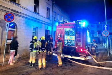 Pożar mieszkania przy ul. Garbarskiej w Kościanie