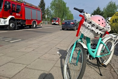 Na przejściu dla pieszych potrąciła 9-letnią rowerzystkę 