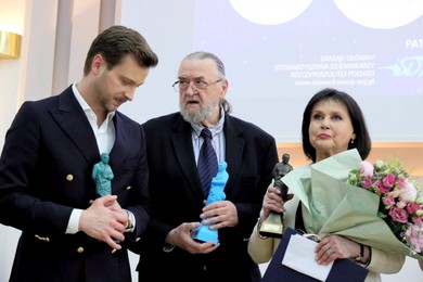 Jerzy Wizerkaniuk z Nagrodą im. Bolesława Prusa
