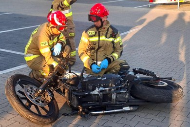 Tragiczny wypadek na parkingu Quick. Mężczyzna zginął na miejscu