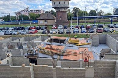 Trwa budowa nowoczesnej sali koncertowej w Kościanie
