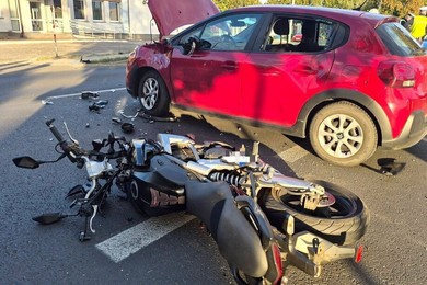 Motocyklista zmarł trzy dni po wypadku